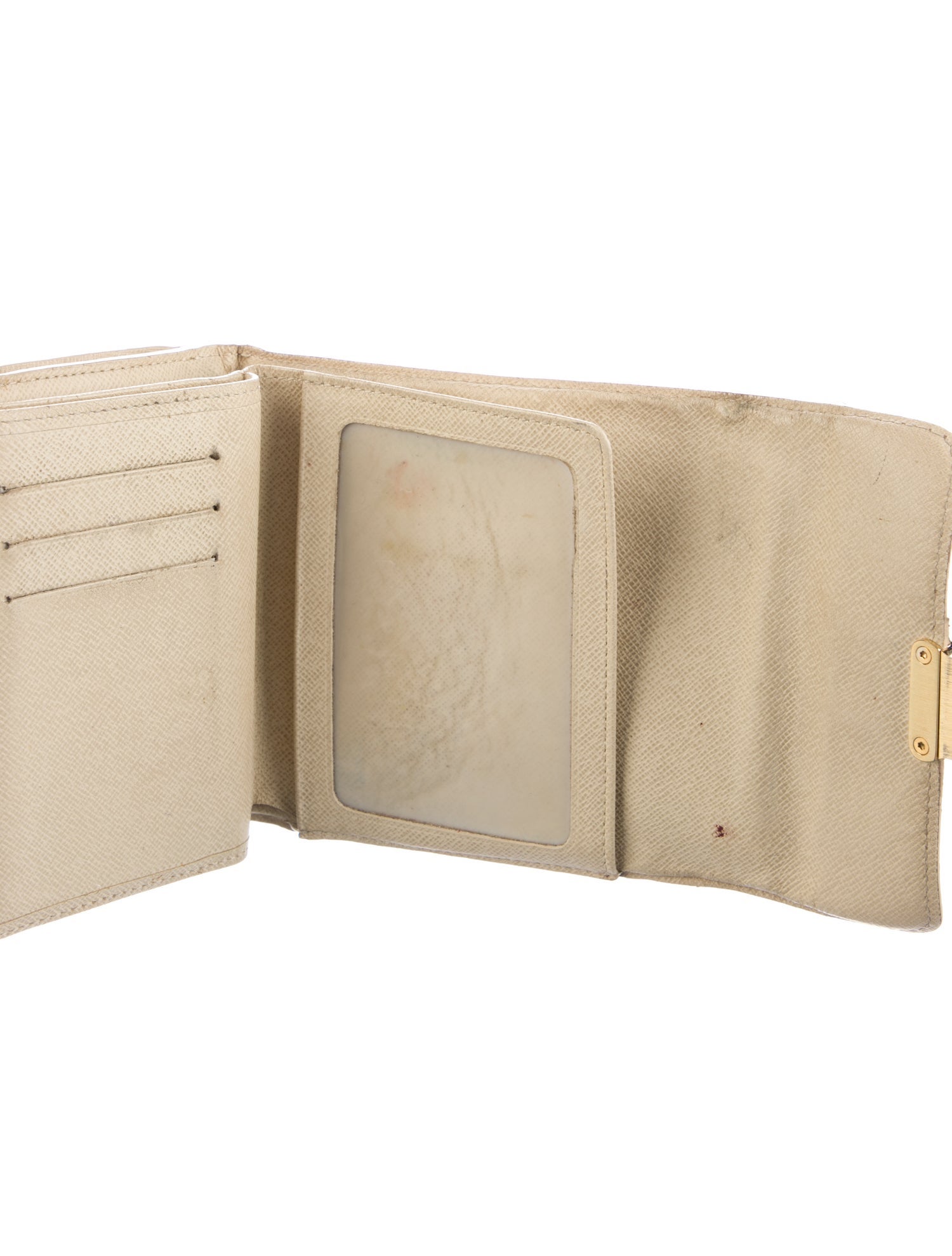 Louis Vuitton 2010 Damier Azur Pattern Joey Wallet